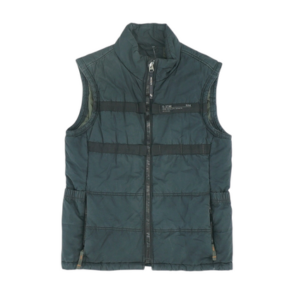 Black Solid Vest