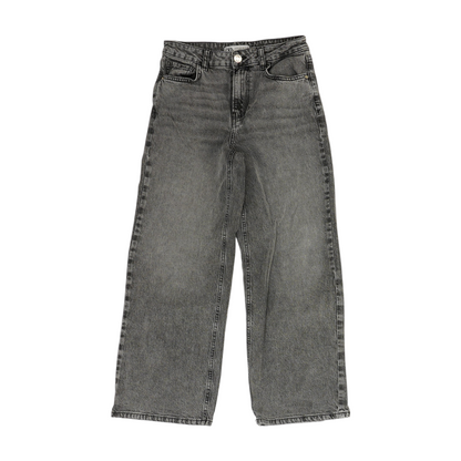 Gray Straight Jeans