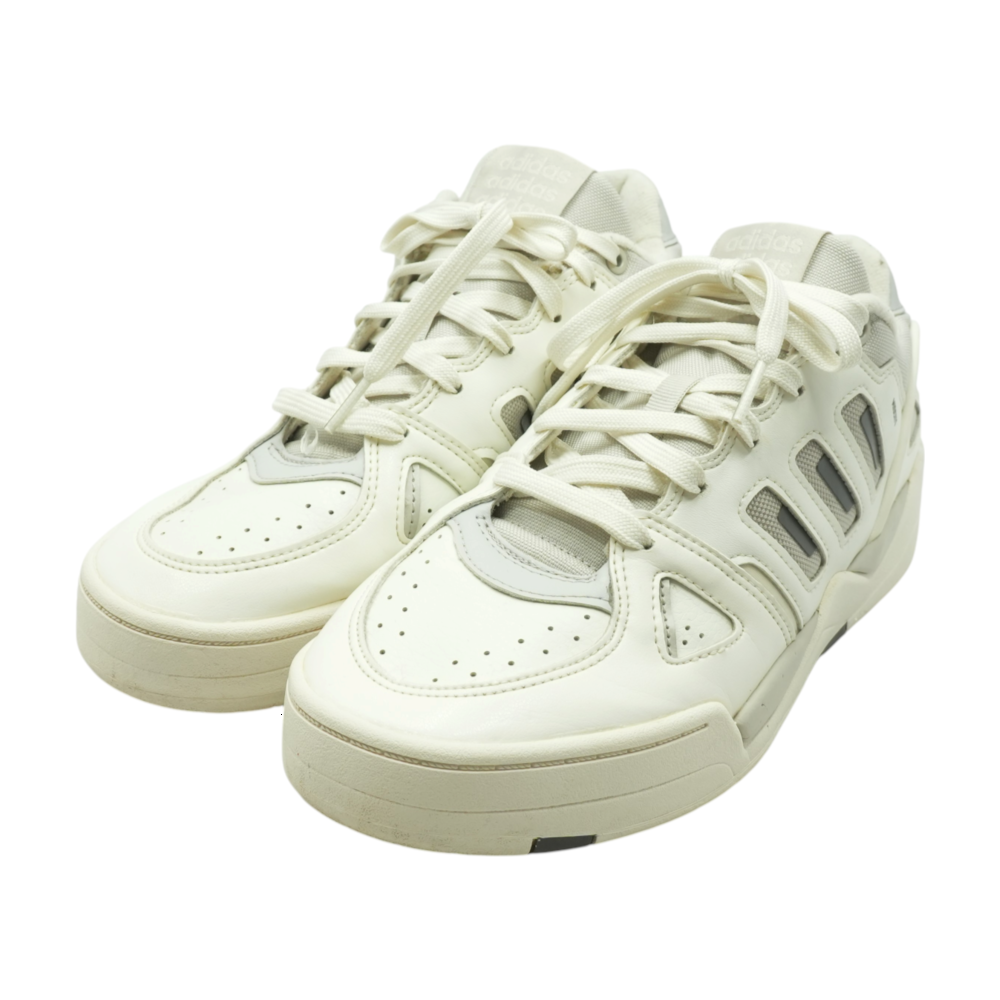 White Midcity Low-Top Athletic Shoes