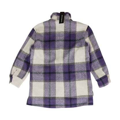 Purple Plaid Lightweight Jacket