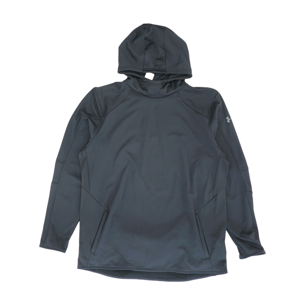 Under Armour Black Solid Hoodie Pullover – Image 1