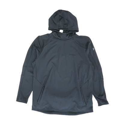 Under Armour Black Solid Hoodie Pullover – Image 1