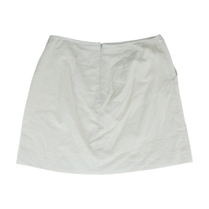 Beige Mini Skirt