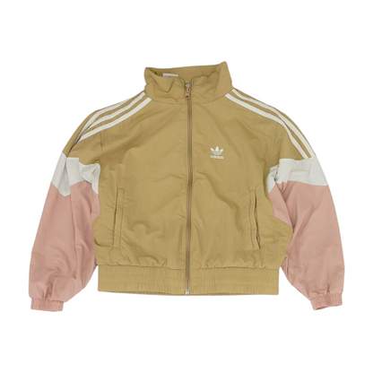 Tan Color Block Jacket