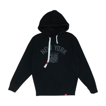 Black Solid Hoodie Pullover