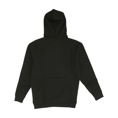 Black Solid Hoodie Pullover