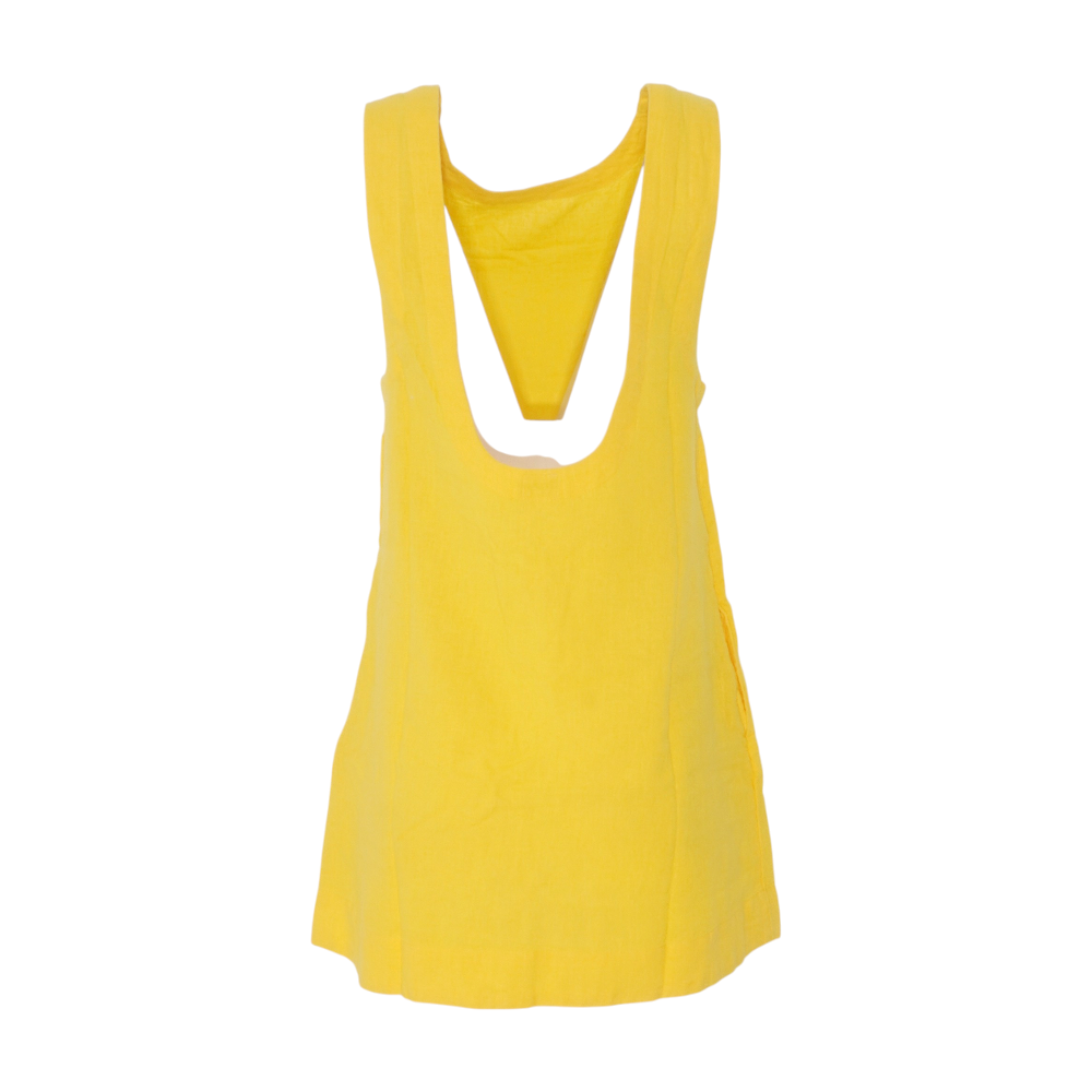 Yellow Petite Mini Dress