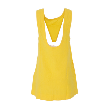 Yellow Petite Mini Dress