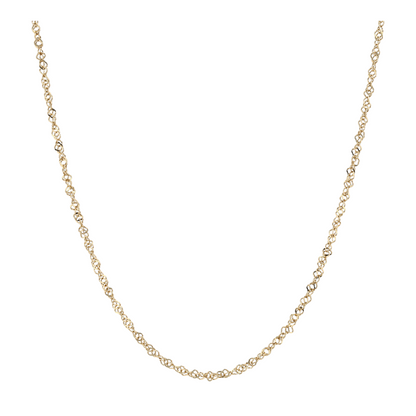 18K Yellow Gold Chain Necklace