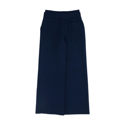 Navy Wide Leg Pants