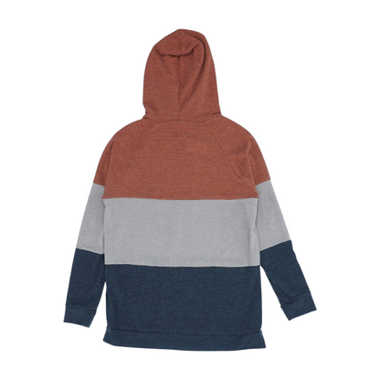 Multi Color Block Hoodie Pullover