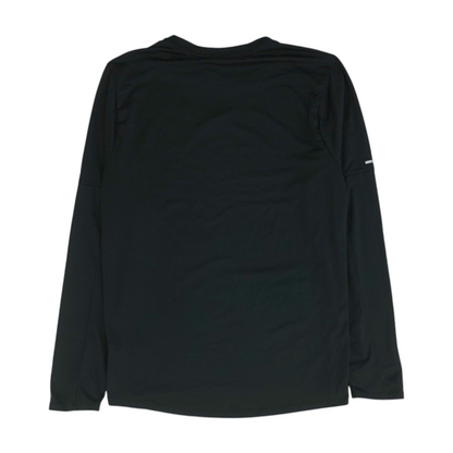 Black Solid Active T-Shirt