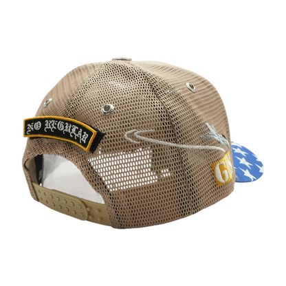 Brown Ballcap Hat