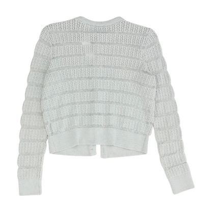 Gray Cardigan Sweater