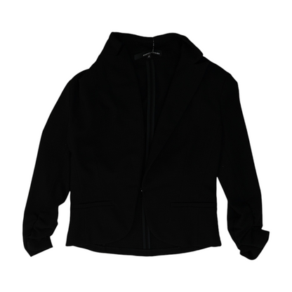 Black Solid Blazer