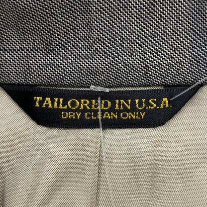 Vintage Gray Solid Sport Coat