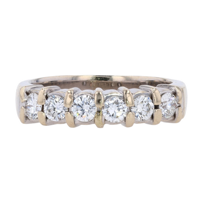 1 3/4 ctw 18K White Gold Diamond Band Ring