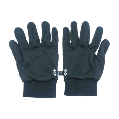 Black 100% Polyester Gloves