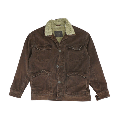Brown Solid Jacket