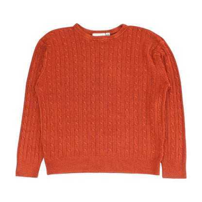 Orange Crewneck Sweater
