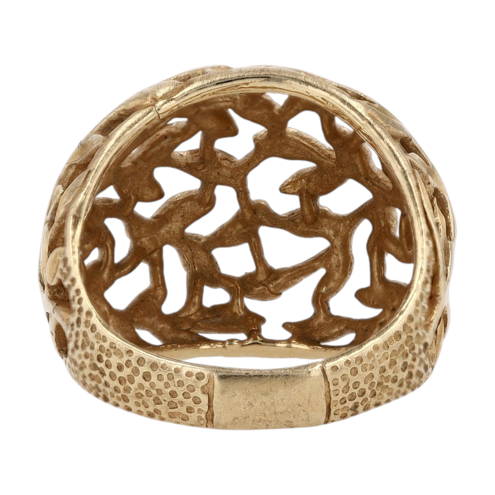 14K Yellow Gold Fashion Ring