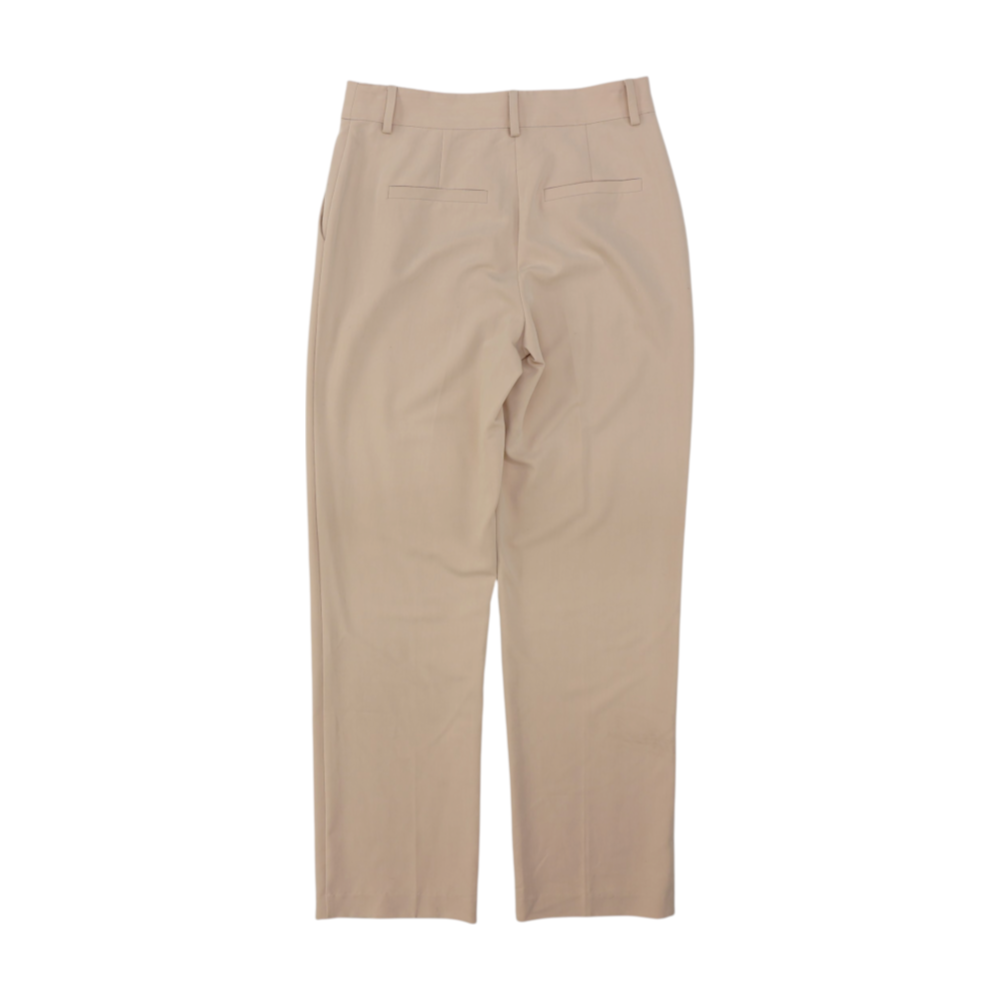 NA-KD Beige Straight Pants – Image 2