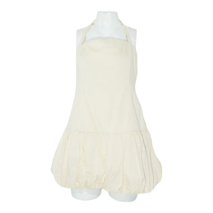 Beige Mini Dress