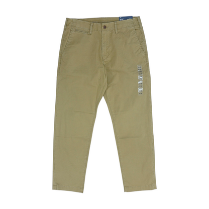 Khaki Straight Pants