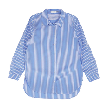 Blue Striped Button Down