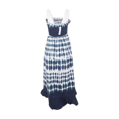 Navy Tie Dye Midi Dress