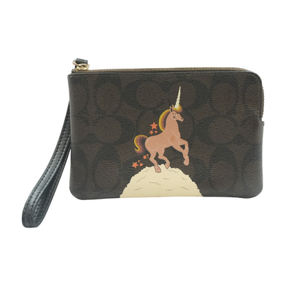Brown Wristlet Wallet