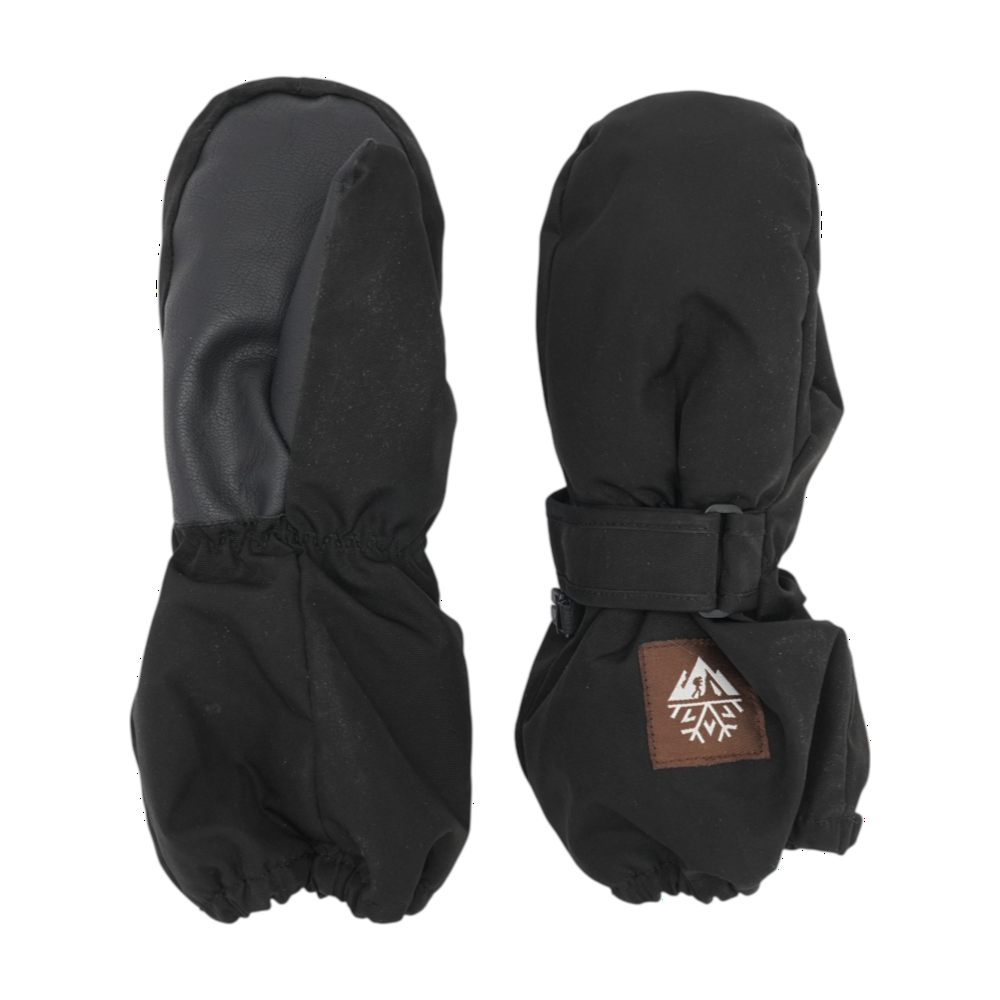 Black 100% Polyester Gloves