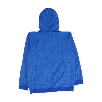Blue Abstract Hoodie Pullover