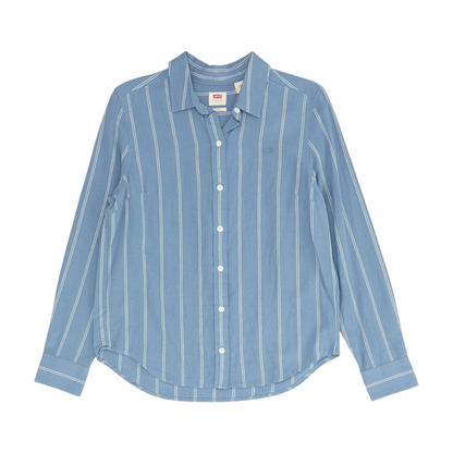 Blue Striped Button Down