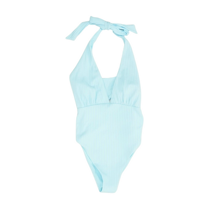 Blue One-Piece