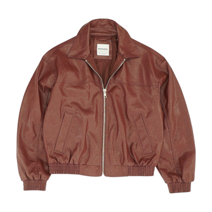 Maroon Solid Jacket