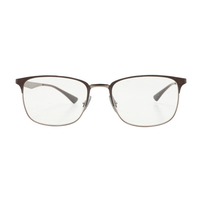 Brown RB 6421 Square Prescription Eyewear