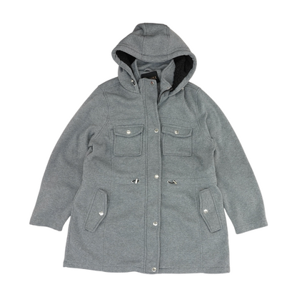 Gray Solid Jacket