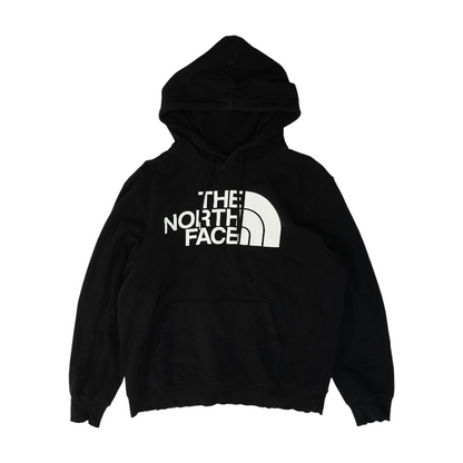 Black Solid Hoodie Pullover
