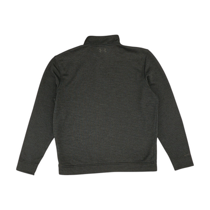 Charcoal Striped 1/4 Zip Pullover