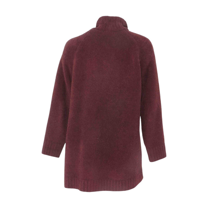Brown Plus Cardigan Sweater