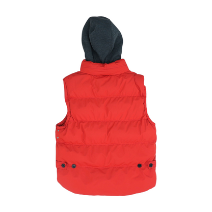 Red Solid Active Vest