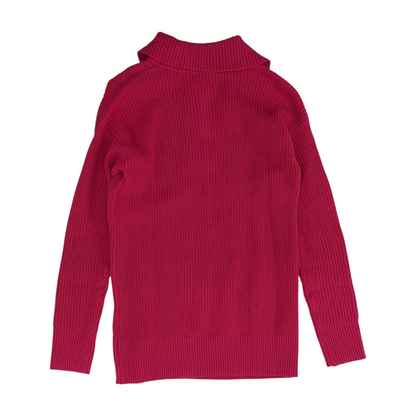 Pink 1/4 Zip Sweater