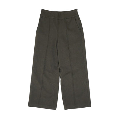 Green Solid Pants