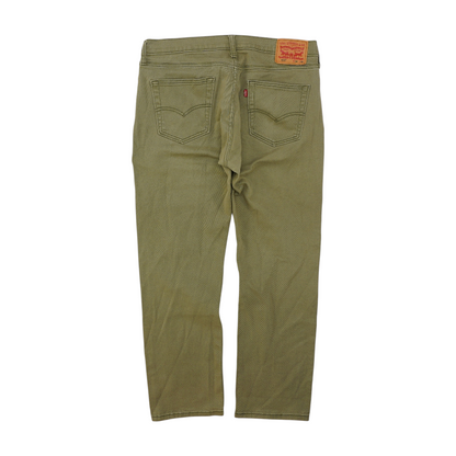 514 Green Straight Jeans