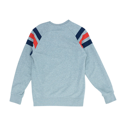 Gray Solid Sweatshirt Pullover