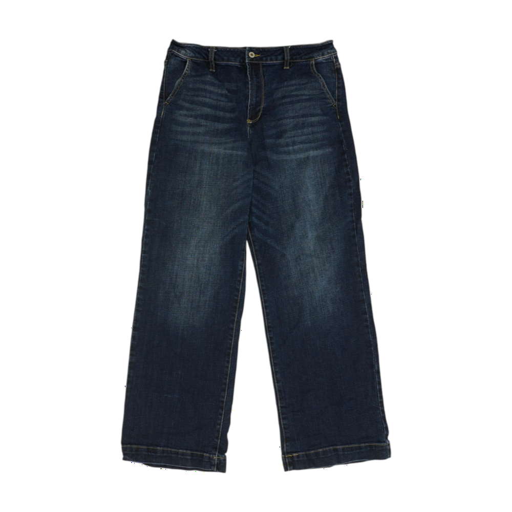 Navy Straight Jeans