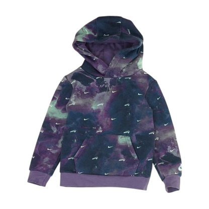 Multi Print Hoodie Pullover