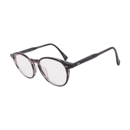 Black Nevill Round Prescription Eyewear