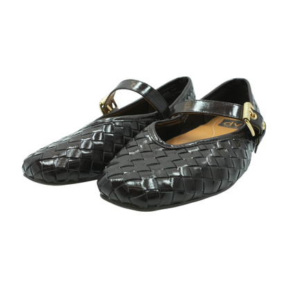 Brown Slip-On Flats